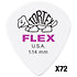 468R114 Tortex Flex Jazz III 1,14 mm Sachet de 72 Dunlop