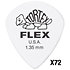 468R135 Tortex Flex Jazz III 1.35 mm Sachet de 72 Dunlop