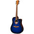 Tramontane Dreadnought Cutaway Electro Special Edition Blue Burst LAG