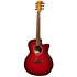 Tramontane Auditorium Cutaway Electro Special Edition Red Burst LAG