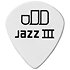 478R114 Tortex White Jazz III 1,14 mm Sachet de 72 Dunlop