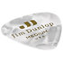 483R04MD Genuine Celluloid Classic Perloid blanc Medium x72 Dunlop