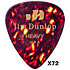 483R05HV Genuine Celluloid Classic Écaille Heavy x72 Dunlop