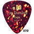 483R05TH Genuine Celluloid Classic Écaille Thin x72 Dunlop
