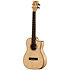 All Solid Flame Maple Cutaway Baritone + housse Kala