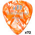 483R08M Genuine Celluloid Classic Perloid orange Medium x72 Dunlop