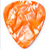 483R08M Genuine Celluloid Classic Perloid orange Medium x72 Dunlop
