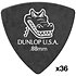 572R088 Gator Grip Small Triangle 0,88 mm x36 Dunlop