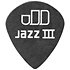 482P88 Tortex Pitch Black Jazz III 0,88 mm Sachet de 12 Dunlop