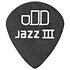 482R073 Tortex Pitch Black Jazz III 0,73 mm Sachet de 72 Dunlop