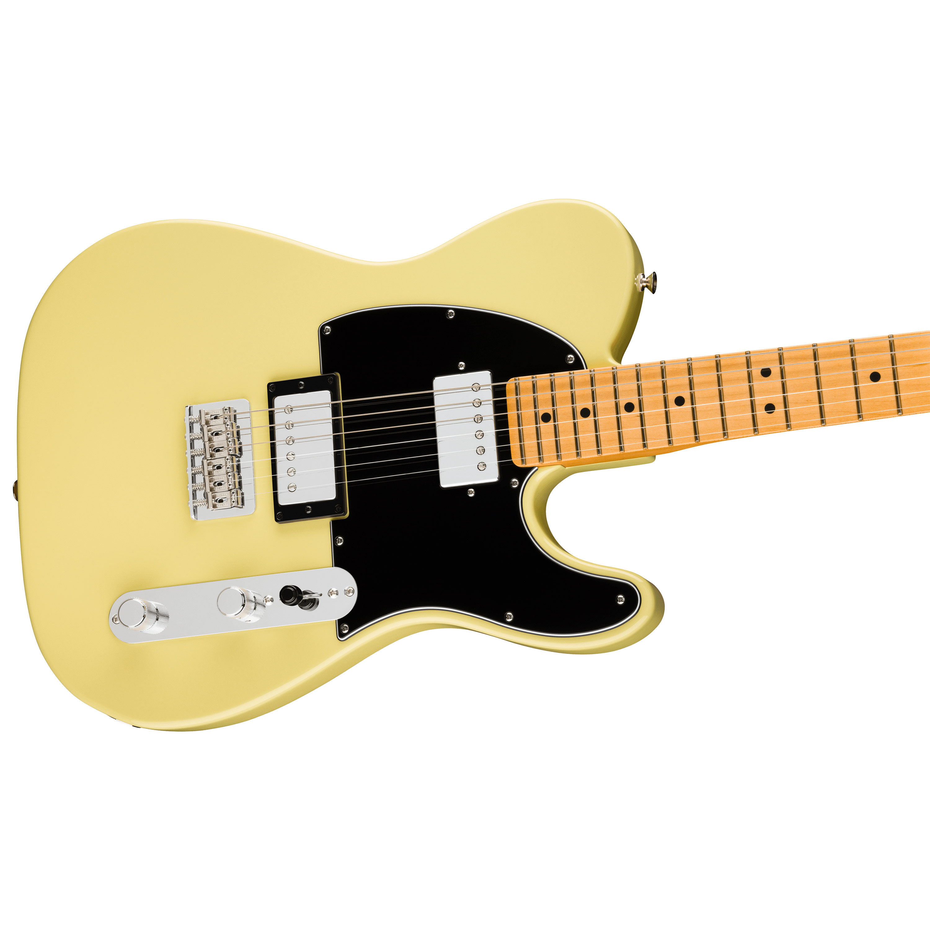 Fender Player II Telecaster HH MN Hialeah Yellow - Guitare forme T ...