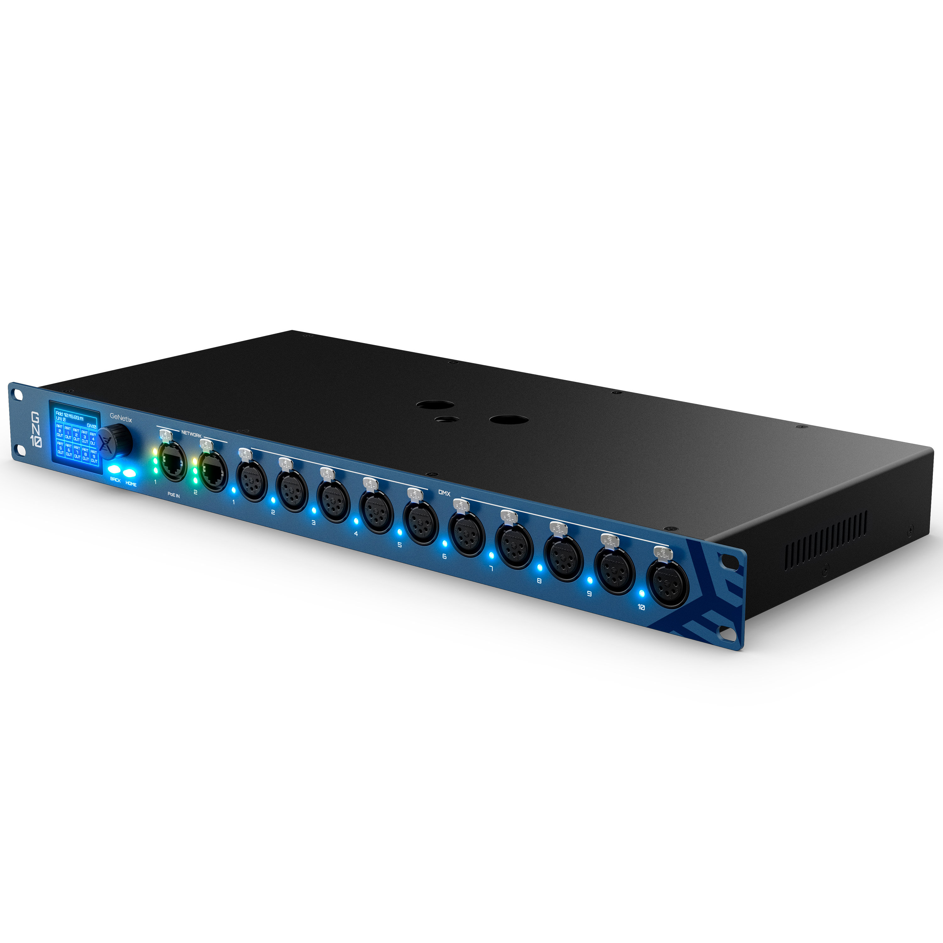 Chamsys Node ChamSys GeNetix GN10 10 Port Node - Splitters DMX SonoVente.com