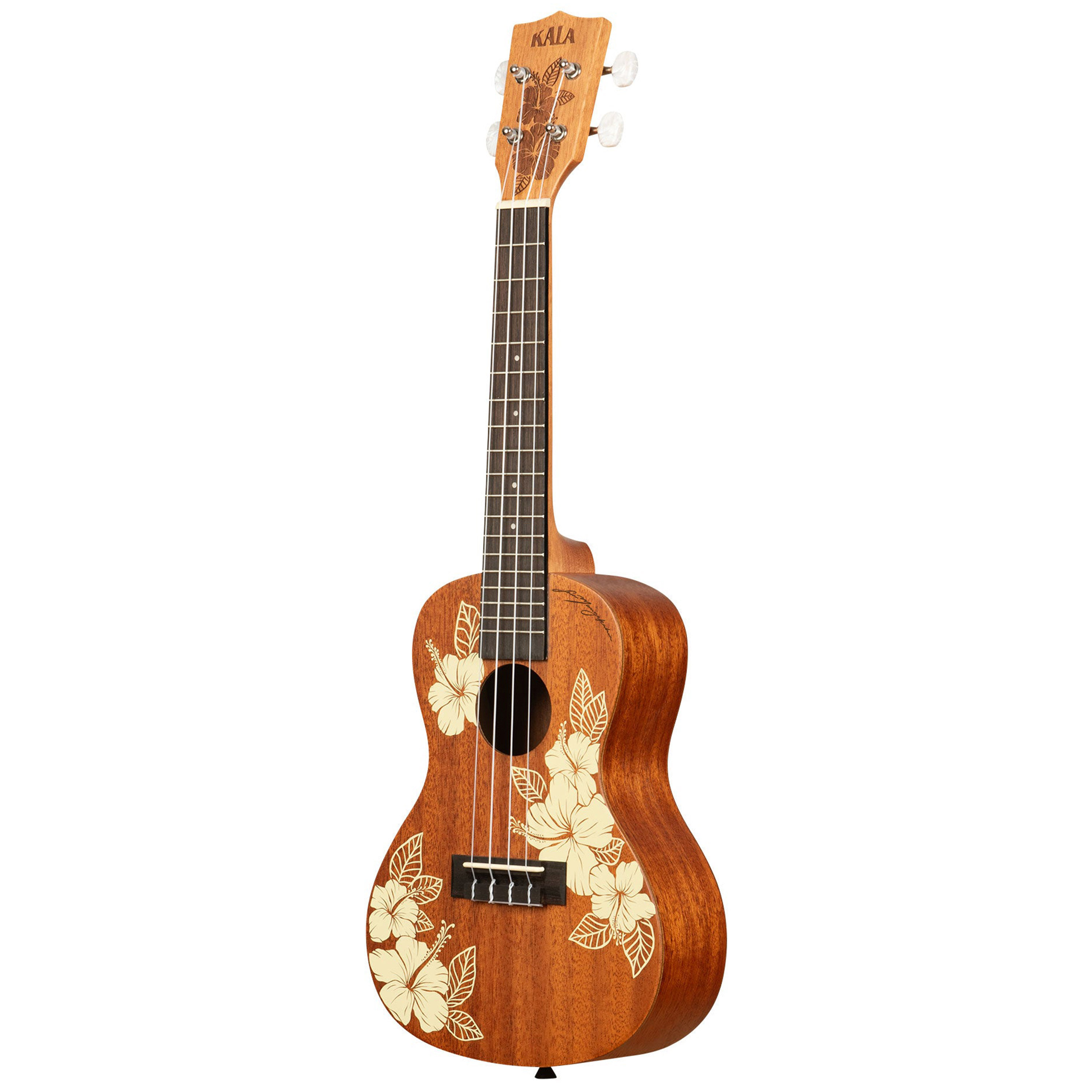 Housse De Concert Ukulélé Maori Gardenia Mahogany - Design Inspiré D'Hawaï
