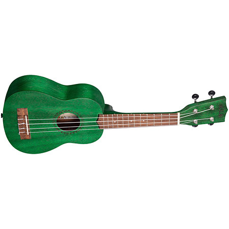 Green Stained Meranti Soprano Kala