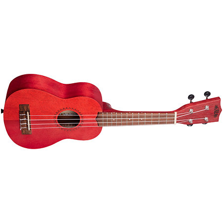 Red Stained Meranti Soprano Kala