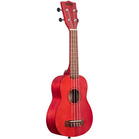 Red Stained Meranti Soprano Kala