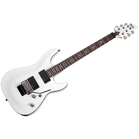 Demon 6 Floyd Rose Vintage White Schecter