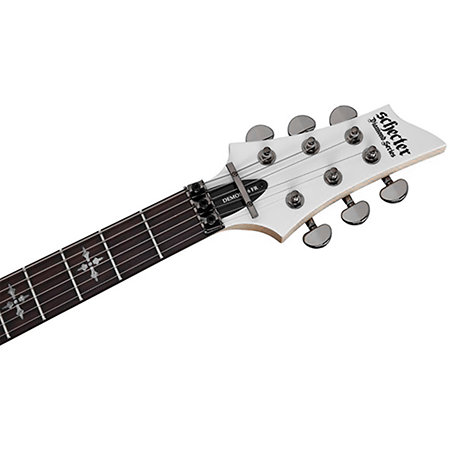 Demon 6 Floyd Rose Vintage White Schecter