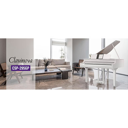 CSP-295GP WH Grand Piano Polished White Yamaha