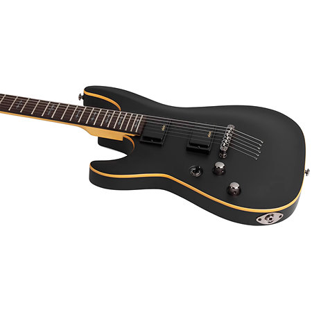 Demon 6 Aged Black Satin LH Schecter