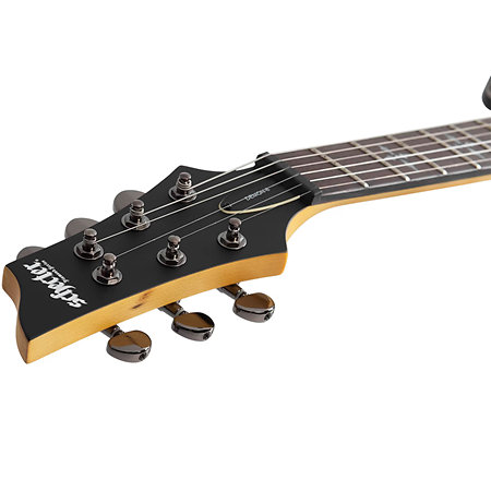 Demon 6 Aged Black Satin LH Schecter