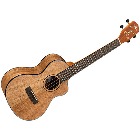 Solid Curly Mango Metropolitan Tenor Cutaway + housse Kala