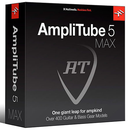 AXE I/O + AMPLITUBE 5 MAX BUNDLE IK Multimédia