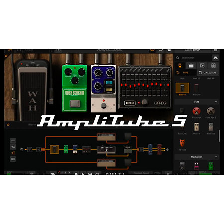 AXE I/O + AMPLITUBE 5 MAX BUNDLE IK Multimédia