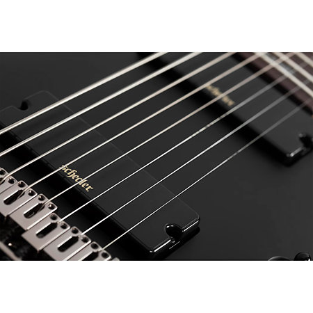 Demon 8 Aged Black Satin Schecter