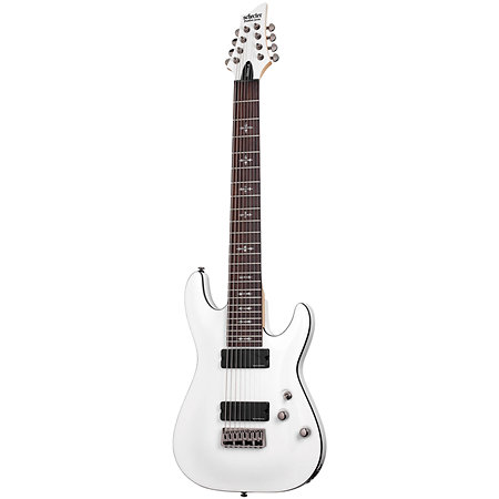 Demon 8 Vintage White Schecter