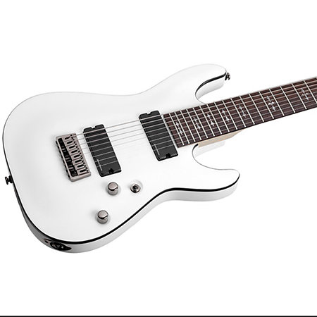 Demon 8 Vintage White Schecter