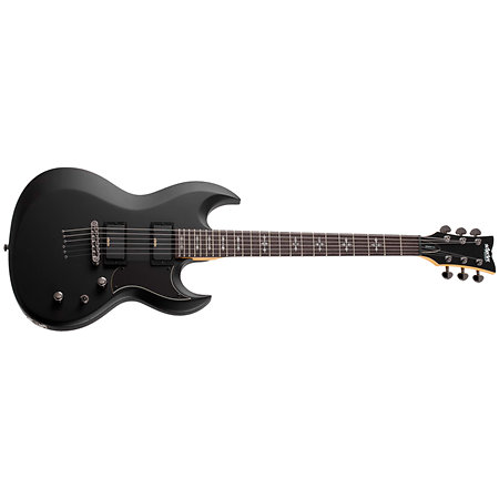 Demon S-II Satin Black Schecter