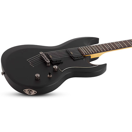 Demon S-II Satin Black Schecter