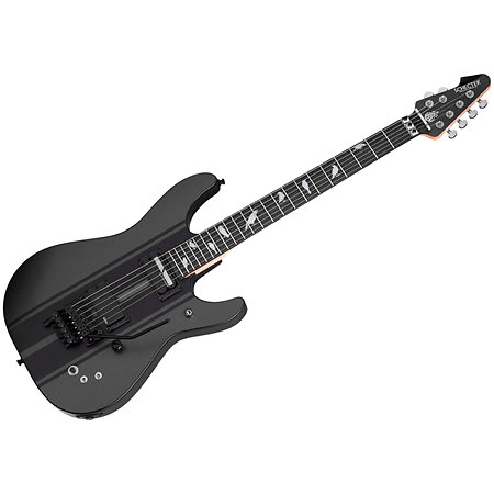 DJ Ashba Satin Carbon Grey Schecter