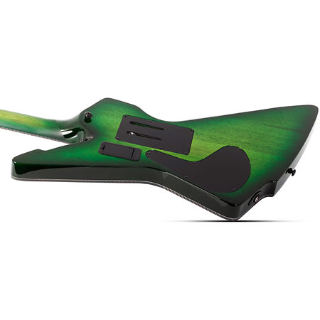 E-1 FR Special Edition Transparent Green Burst Schecter