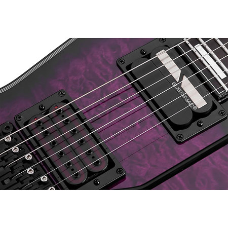 E-1 FR Special Edition Trans Purple Burst Schecter