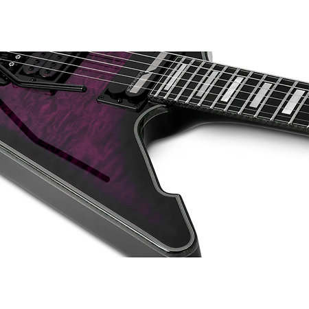 E-1 FR Special Edition Trans Purple Burst Schecter