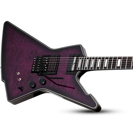 E-1 FR Special Edition Trans Purple Burst Schecter