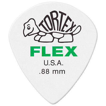 468P088 Tortex Flex Jazz III 0,88 mm Sachet de 12 Dunlop