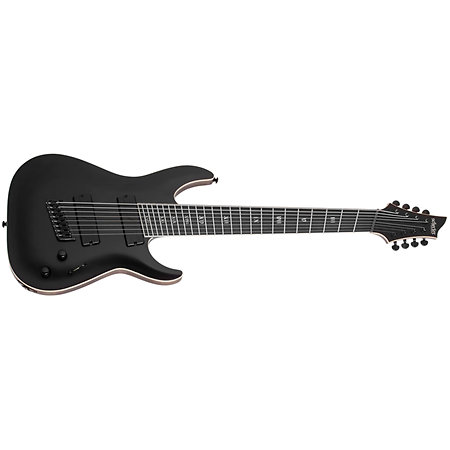 C-8 Multiscale SLS Elite Evil Twin Satin Black Schecter