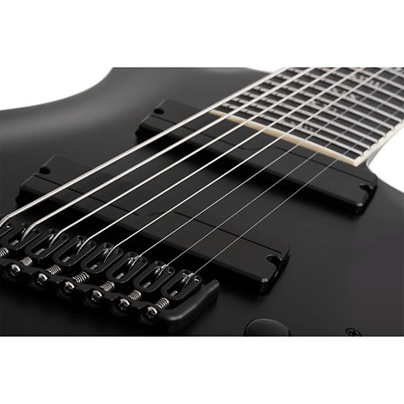 C-8 Multiscale SLS Elite Evil Twin Satin Black Schecter