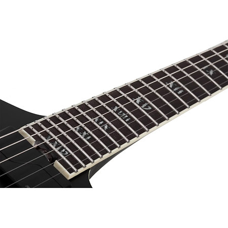 Schecter E-1 SLS Elite Evil Twin Satin Black