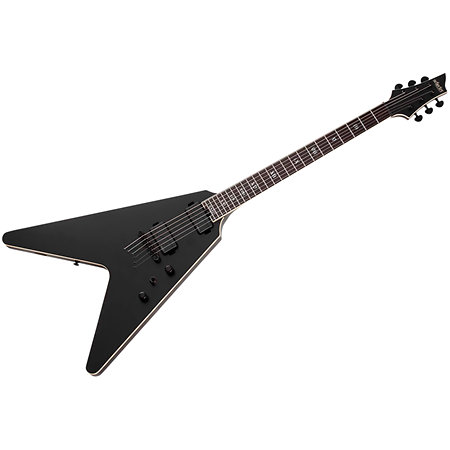 V-1 SLS Elite Evil Twin Satin Black Schecter