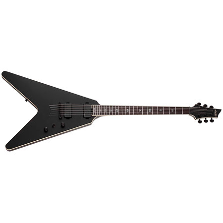 V-1 SLS Elite Evil Twin Satin Black Schecter