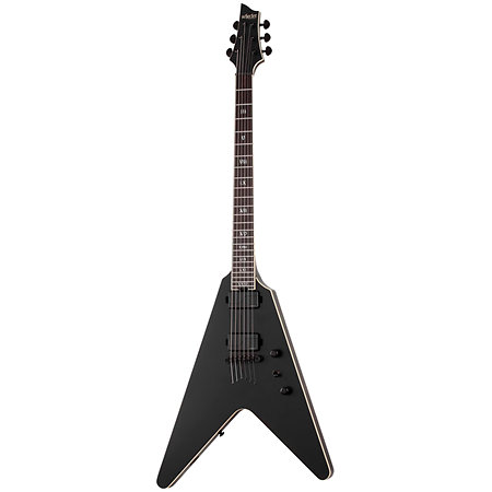 V-1 SLS Elite Evil Twin Satin Black Schecter