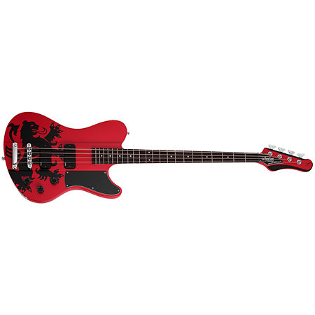 Simon Gallup Signature Ultra Spitfire Red Schecter