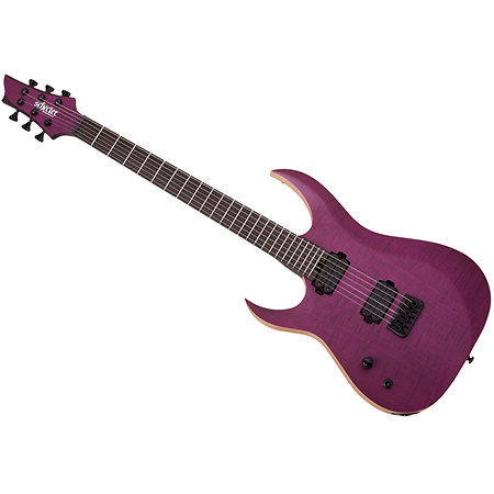 Schecter John Browne Tao-6 Satin Trans Purple LH