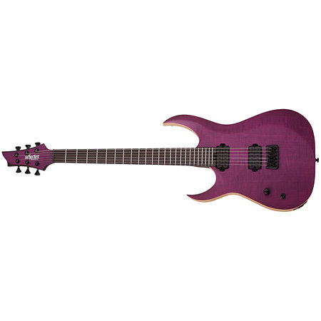 Schecter John Browne Tao-6 Satin Trans Purple LH