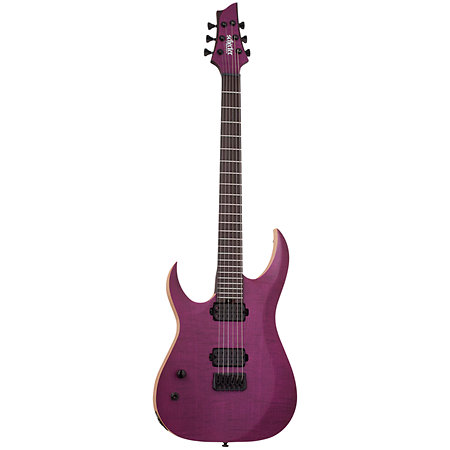 John Browne Tao-6 Satin Trans Purple LH Schecter