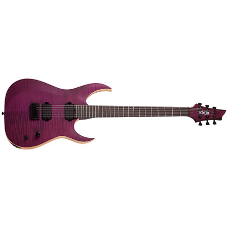 John Browne Tao-6 Satin Trans Purple Schecter